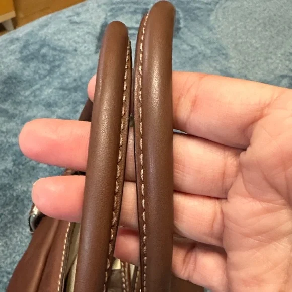 MICHAEL Michael Kors Rich Brown Leather Satchel - Picture 7 of 7